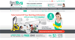 Desktop Screenshot of bedbugsupply.com
